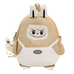 Ecelen cartable scolaire labubu ? sac  dos enfant design lapin ? sac  dos impermable avec pendentif ...