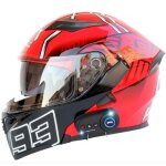 Ecelen casque moto bluetooth ? casque intgral avec double visor fm bluetooth 5. 1 autonomie 35h casque ...