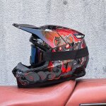 Ecelen - casque moto cross avec lunettes ? intégral off - road pour vtt / mx / enduro?coque abs + eps ... Ecelen - casque moto cross avec lunettes ? intégral off - road pour vtt / mx / enduro?coque abs + eps ...