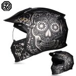 Ecelen?casque de moto été?casque combiné amovible sûr respirant et léger - x Ecelen?casque de moto été?casque combiné amovible sûr respirant et léger - x