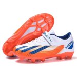 Ecelen chaussures de football enfant ? antidrapantes et rsistantes  l?usure ? crampons longs ? orange ...