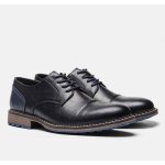 Ecelen chaussures richelieu décontractées pour homme ? chaussures habillées à lacets ? bout rond ? noir ... Ecelen chaussures richelieu décontractées pour homme ? chaussures habillées à lacets ? bout rond ? noir ...
