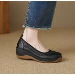 Ecelen chaussures à talon compensé à enfiler pour femme ? design confortable et respirant ? Élégantes ... Ecelen chaussures à talon compensé à enfiler pour femme ? design confortable et respirant ? Élégantes ...