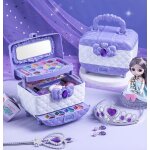 Ecelen coffret maquillage fille 4 - 6 ans - valisette princesse avec maquillage lavable - set cosmétique ... Ecelen coffret maquillage fille 4 - 6 ans - valisette princesse avec maquillage lavable - set cosmétique ...