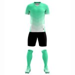 Ecelen ensemble de football enfant garon?maillot et short?tenue sport respirante pour match ou entranement ...