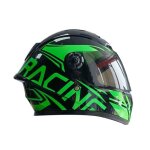 Ecelen - karting moto enfant cool casque intégral enfant casque - casque moto tout - terrain - noir vert ... Ecelen - karting moto enfant cool casque intégral enfant casque - casque moto tout - terrain - noir vert ...