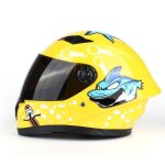 Ecelen - karting moto enfant cool casque intégral enfant casque - casque moto tout - terrain - requin ... Ecelen - karting moto enfant cool casque intégral enfant casque - casque moto tout - terrain - requin ...