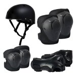 Ecelen kit de protection enfant ? 6 pi�ces protections et casque pour roller v�lo trottinette ? protection ...