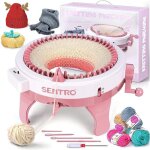 Ecelen machine  tricoter manuelle 48 aiguilles - tricotin circulaire diy pour enfants et adultestricot ...