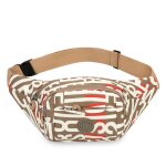Ecelen - sac banane pour femme - sac bandoulière décontracté de grande capacité avec impression colorée ... Ecelen - sac banane pour femme - sac bandoulière décontracté de grande capacité avec impression colorée ...