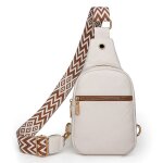 Ecelen - sac banane femme en simili cuir pu ? sac de poitrine lgant 2025 ? bandoulire mode et pratique ...