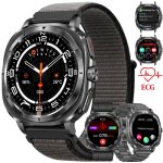 Ecg montre connect�e homme femme1. 43 amoledurique / hrv / bmi / d�tection des �motions appel durgence ...