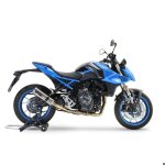 �chappement complet gpr racing m3 inox pour suzuki gsx - 8s