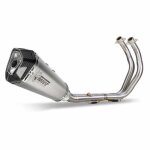 �chappement complet - mivv - delta race - yamaha mt - 07 / fz - 07 - acier inoxydable - 2021 - 2022
