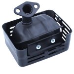 Échappement silencieux - honda - gx120 gx160 gx200 - 4 temps - remplacement 18310 - zf1 - 000 - inclus ... Échappement silencieux - honda - gx120 gx160 gx200 - 4 temps - remplacement 18310 - zf1 - 000 - inclus ...