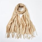�charpe - imitation cachemire - 70 x 180 cm - beige