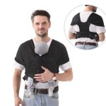 Echarpe de portage bebe - porte - bb lger en style kangourou avec harnais de poitrine pour maman et papa ...