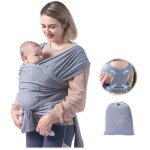 Echarpe de portage bebe sling bb avec sac de rangement rglable echarpes de portage 20 kg et jeunes ...
