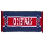 �charpe - paris saint germain - officielle - noir - acrylique - homme