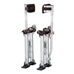 Échasses réglables en aluminium - duoku - pour cloisons sèches - 457 - 762 cm - avec genouillères - antidérapa ... Échasses réglables en aluminium - duoku - pour cloisons sèches - 457 - 762 cm - avec genouillères - antidérapa ...