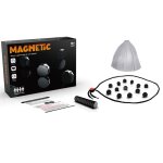 �checs � effet magn�tique - jeu d�checs magn�tique moul� par injection petit format brevet� (noir)20grain) ...