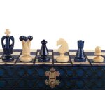 �checs royaux moyens (35x35cm) couleur bleu