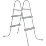 Echelle de sécurité pour piscine hors sol - bestway - 2x2 marches - hauteur 84 cm Echelle de sécurité pour piscine hors sol - bestway - 2x2 marches - hauteur 84 cm