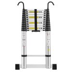 chelle tlescopique 5m en aluminium bricolage pliable stanew accoudoir amovible et barre dquilibre ...