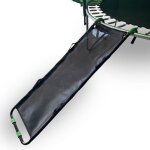 Echelle toboggan pour trampoline - noir