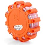 clairage de secours multifonction voyant davertissement gyrophare 15 led route flare de scurit orange?piles ...