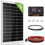 Eco - worthy kit de panneau solaire 120w 12v panneaux solaires photovoltaique pour rv camping - car marine ...