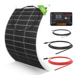 Eco - worthy kit de panneau solaire souple 130w 12v de panneaux solaires flexible pour camping - car ...
