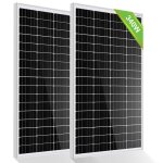 Eco - worthy panneau solaire 340 w 12v photovolta�quecharge bloc dalimentation pour caravane camping ...