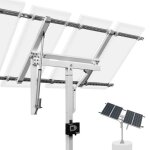 Eco - worthy support panneau solaire tracker solaire de suivi  axe uniquefixation panneau solaire 30% ...