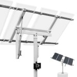 Eco - worthy tracker solaire support panneau solaire de suivi  axe unique fixation panneau solaire avec ...