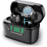 couteurs bluetooth 5. 0 couteur sans fil avec contrle tactile et lcd tui charge 36h dautonomie boitier ...