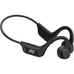 �couteurs bluetooth sans fil � conduction osseuse oreillettes ouvertes anti - transpiration pour la course ...