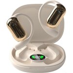 �couteurs bluetooth � tour doreille avec �cran led et microphone antibruit pour sport / exercice (beige) ...