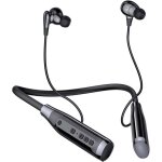 �couteurs tour de cou bluetooth sans fil �tanches ipx5 avec micro de r�duction du bruit �couteurs magn�tiques ...