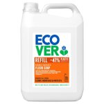 Ecover - nettoyant sols - grand format 5 l - orange & citron - sans chlore - biod�gradable