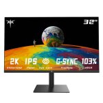 �cran de bureau de jeu ktc h32t13 - wqhd 32 pouces - ips 100hz - r�solution 2560 x 1440 - prise en charge ...