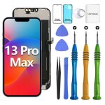 Ecran complet iphone 13 pro max - vitre assembl�s tactile + �cran lcd + verre tremp� + outils + waterproof ...