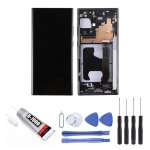 Ecran complet pour samsung galaxy note 20 ultra 5g sm - n986b 69 oled noir vitre + lcd sur chassis + ...