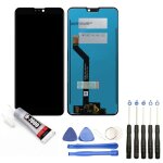 Ecran complet : vitre tactile + ecran lcd pour asus zenfone max pro (m2) zb631k bleu titanium 6. 26 + ...