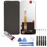 Ecran complet: vitre tactile + ecran lcd oppo a53 4g taille 6. 5 noir + kit outils visiodirect