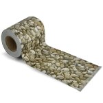 cran dintimit bandes brise - vue rouleau de 35 mtres occultant 20 clips de fixation inclus pierre ...