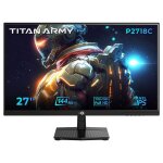 �cran de jeu plat titan army p2718c - ips fhd 16:9 27 144hz eled - compatible hdr10 - 1x hdmi 1. 4 & ...