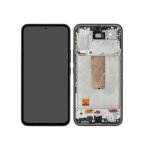 Ecran lcd et vitre tactile oled avec chssis noir pour samsung galaxy a54 5g a546