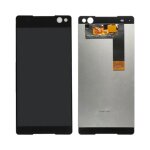 Ecran lcd & vitre tactile - sony - xperia c5 ultra - noir - assembl - sans chssis