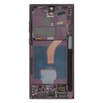 cran oled - samsung - galaxy s22 ultra - bloc complet - vitre tactile - noir